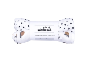 BAMBOO NAPPIES DOTS&GARDEN FRUITS