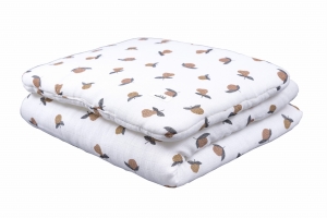 BAMBOO BEDDING SET GARDEN FRUITS