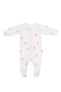 ROMPERS 56-62 LONGSLEEVE ORGANIC GOOSE