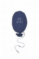 balloon pillow dark blue oh girl ecru.jpg