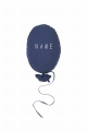 balloon pillow dark blue personalized ecru.jpg