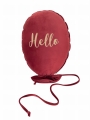 balon delux carmin red hello light gold.jpg