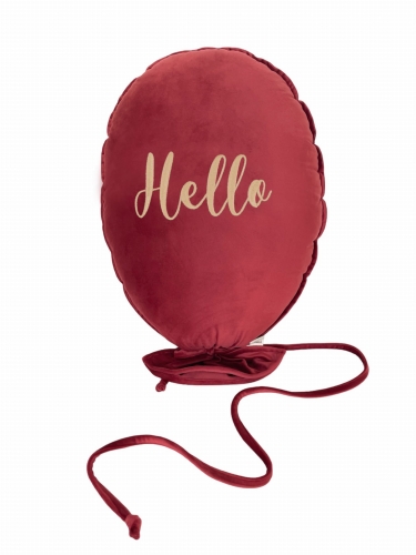 balon delux carmin red hello light gold.jpg