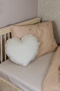 Poduszka Serce Delux Vanilla Cream