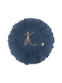 washed cotton dark blue poduszka okrągła z haftem.jpg