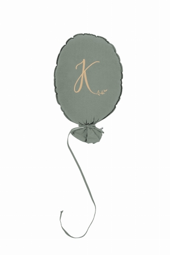washed cotton forest green balon mini literka.jpg