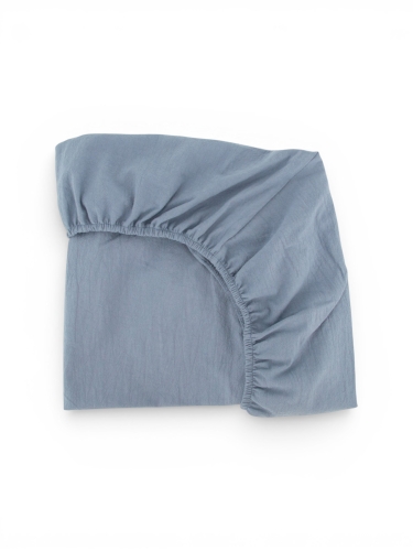 washed cotton denm prześcieradło z gumką.jpg