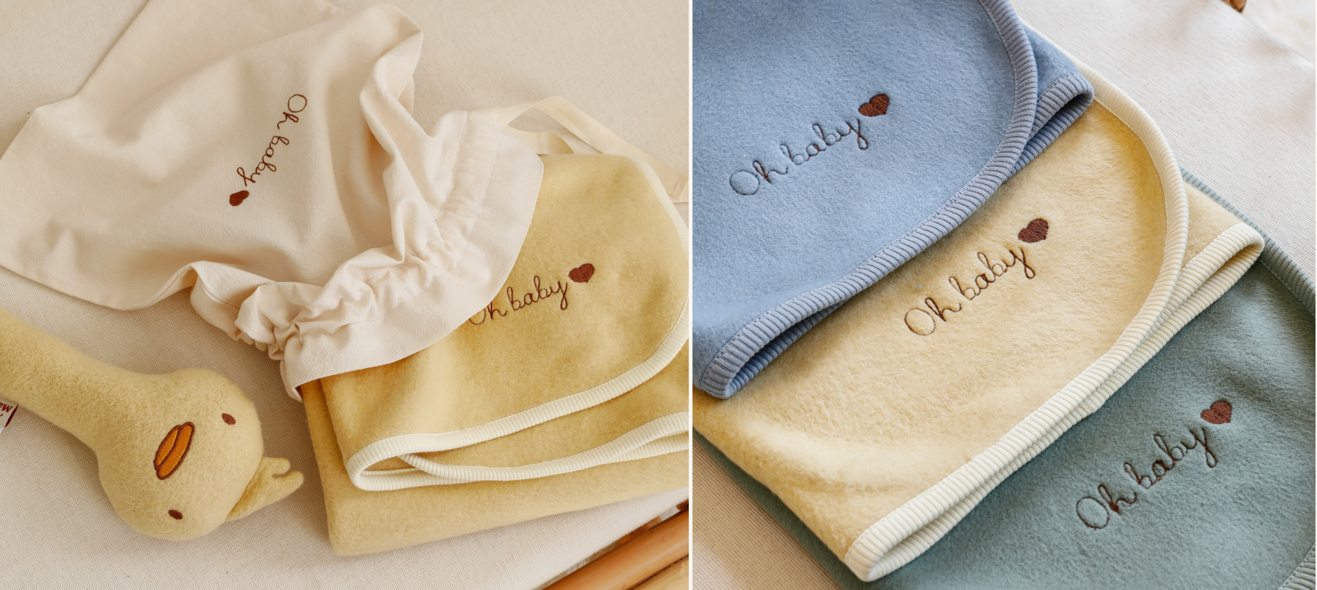 Kocyki fleece